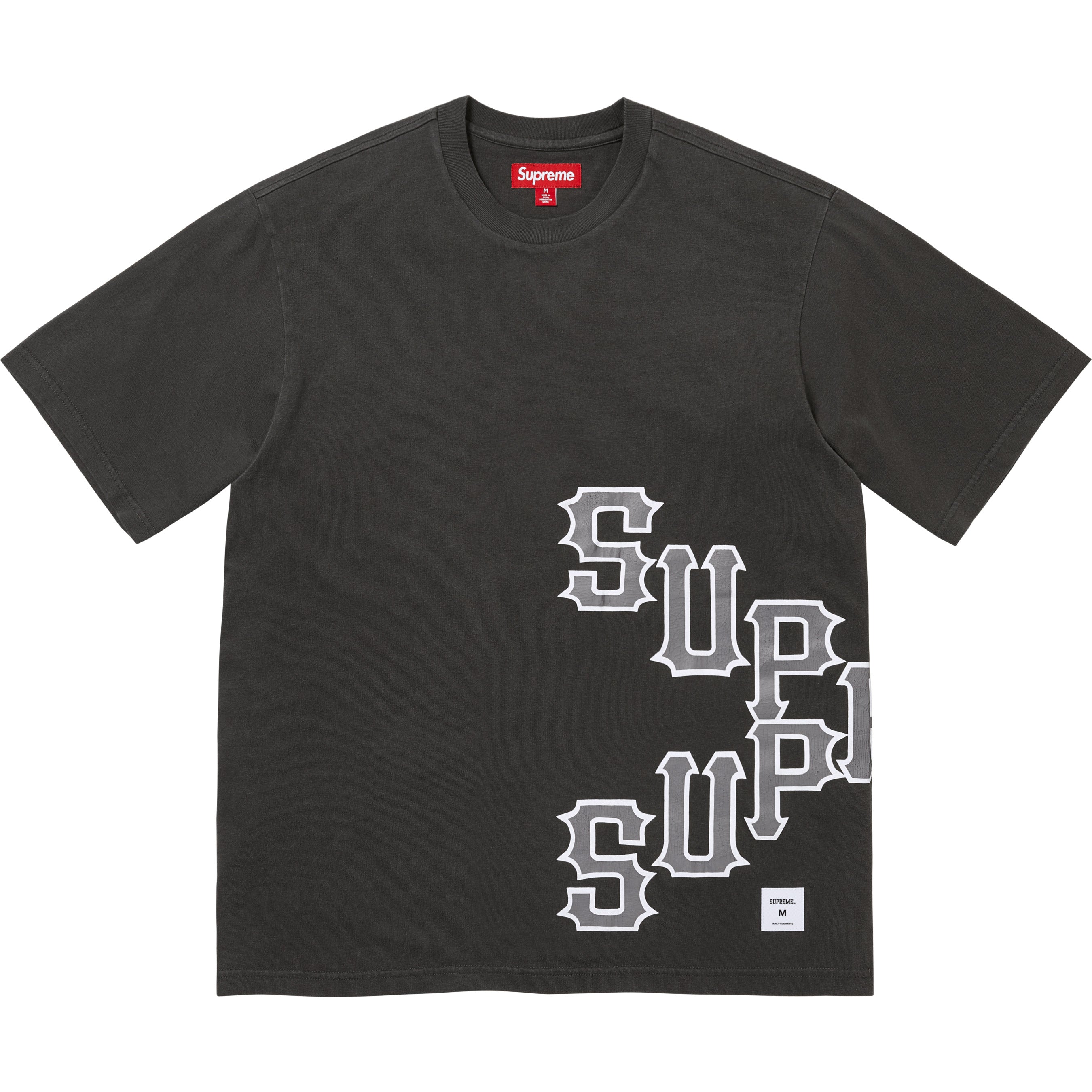 Cracked Spellout S/S Top view 8